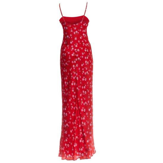  로테이트 원피스 1124242946 181763 RED FLOWERS PRINT - ROTATE