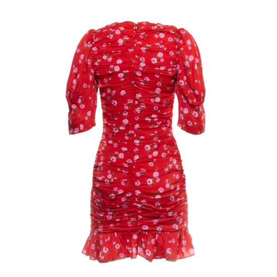  로테이트 원피스 1121922946 181763 RED FLOWERS PRINT - ROTATE