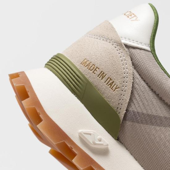  노마드 소사이어티 스니커즈 NA2MS100 100 213 BEIGE GRIGIO - NOMAD SOCIETY