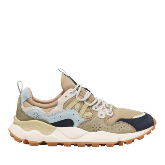  플라워 마운틴 스니커즈 2017816 1A08 NIGHT BLUE BROWN GREEN