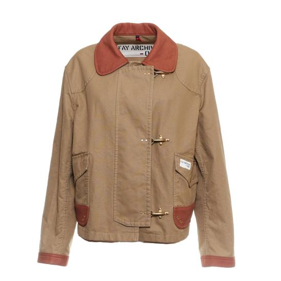  페이 자켓 MAW1248430LUC3 C602 BEIGE BROWN