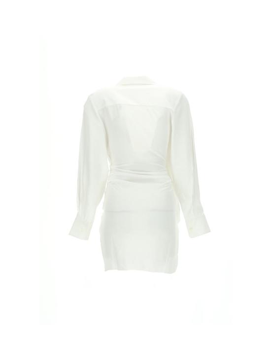  자크뮈스 숏 원피스 213DR009 1020 100 WHITE - JACQUEMUS