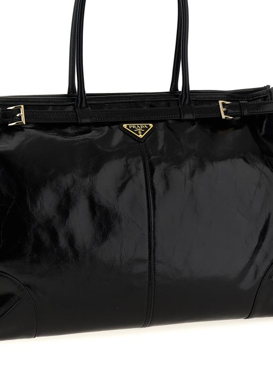  프라다 토트백 1BA439VOOO2CYRF0002 Black - PRADA