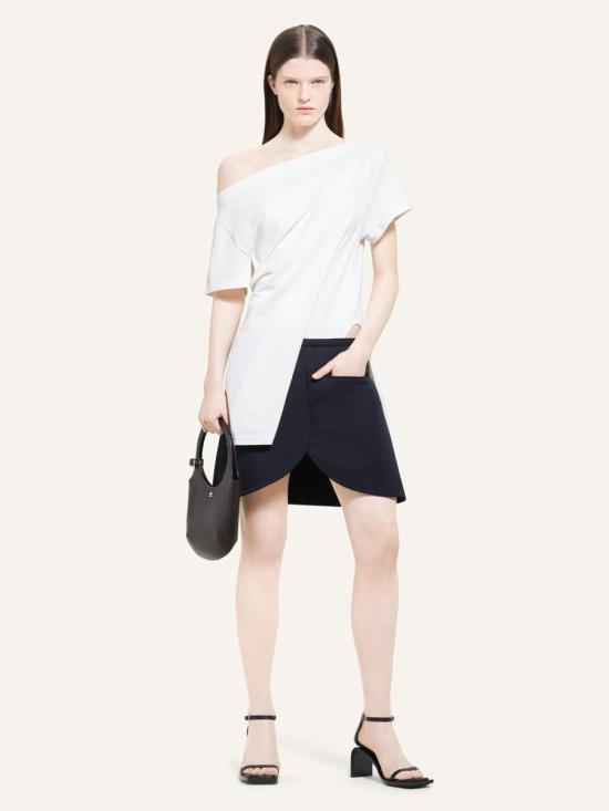  쿠레쥬 반팔 티셔츠 224JBD094JS0107 0001 HERITAGE WHITE