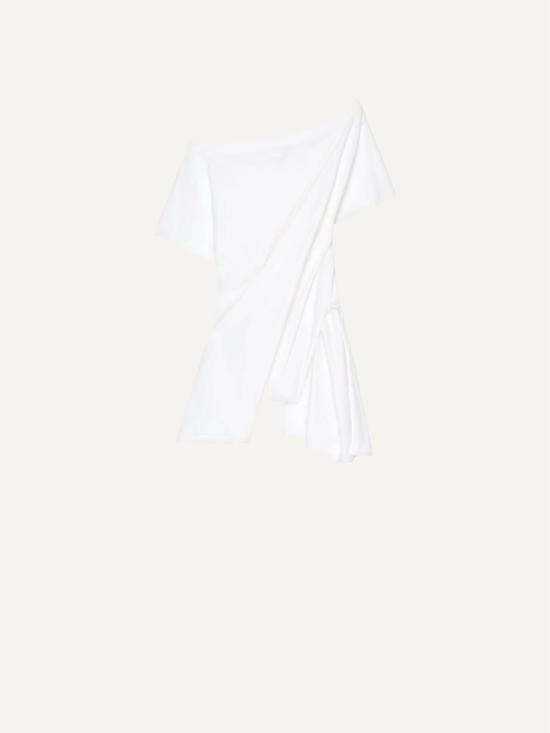  쿠레쥬 반팔 티셔츠 224JBD094JS0107 0001 HERITAGE WHITE - COURREGES