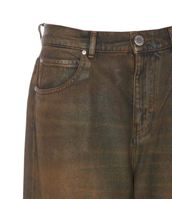 24FW 핑코 데님 팬츠 101733 A21BLE1 Brown - PINKO