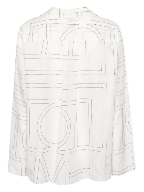  토템 수트 자켓 243 WRT976 FB0239 200 WHITE BLACK - TOTEME