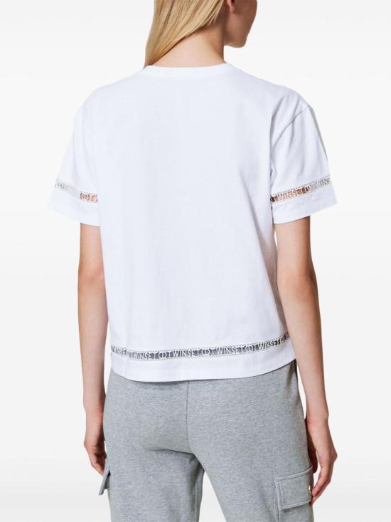 24FW 트윈셋 반팔 티셔츠 242TP2501 00001 White - TWINSET