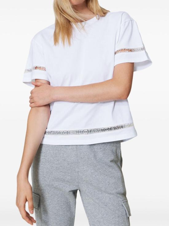 24FW 트윈셋 반팔 티셔츠 242TP2501 00001 White - TWINSET