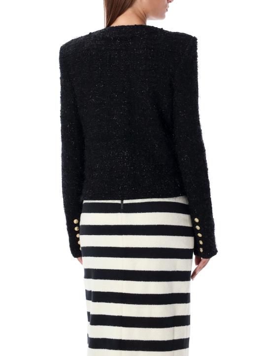 24FW 발망 자켓 24ADF1SK249KG43 0PA NOIR - BALMAIN