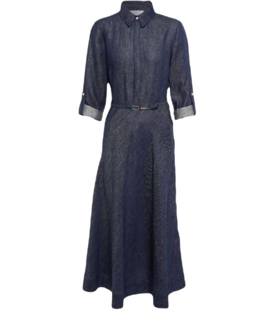  가브리엘라허스트 미디 원피스 X004406 LAI031DNM blue