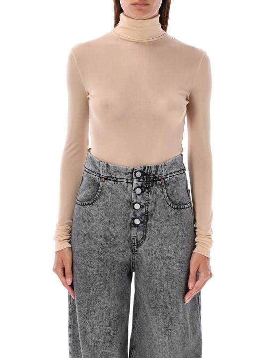 24FW 마르지엘라 반팔 티셔츠 24AS51NA0104S24468 220 NUDE