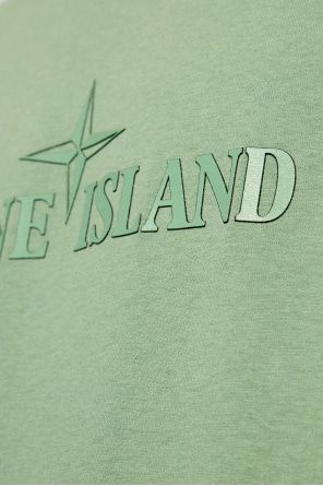 24FW 스톤 아일랜드 반팔 티셔츠 81152NS80V0055 SAGE - STONE ISLAND