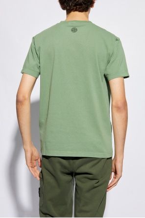 24FW 스톤 아일랜드 반팔 티셔츠 81152NS80V0055 SAGE - STONE ISLAND