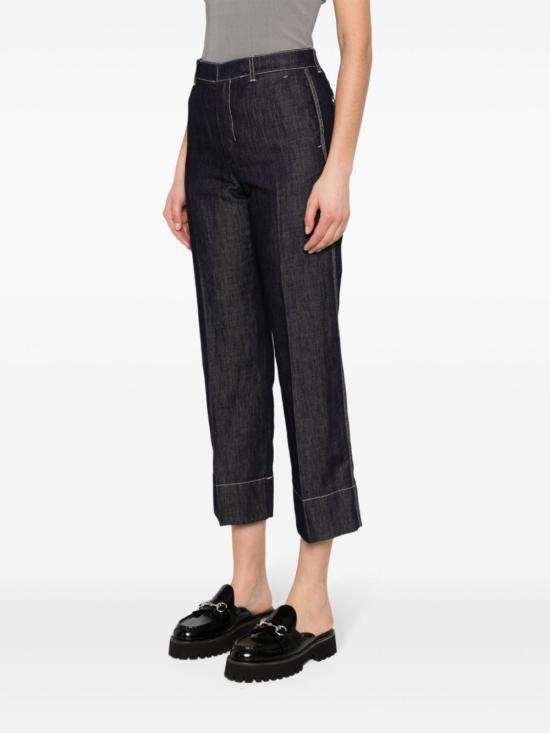  막스마라 스트레이트 팬츠 2419181011600MMNIGHTBLUE - MAX MARA