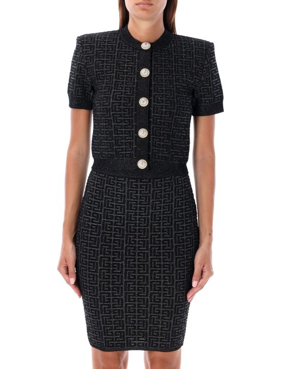 24FW 발망 스웨터 24ADF1SB215KG96 EAC BLACK SILVER