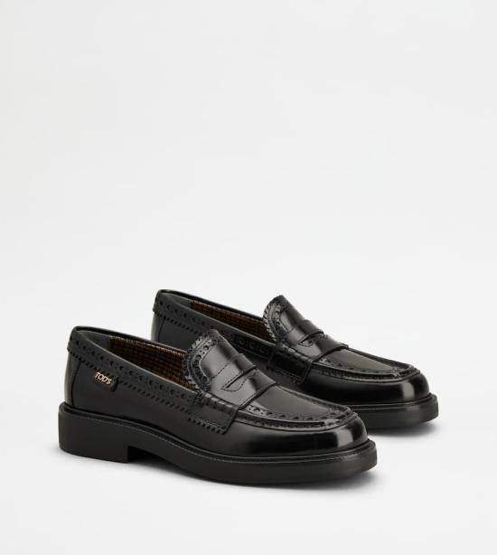  토즈 로퍼 XXW20L0IM50SHAB999 NERO - TODS