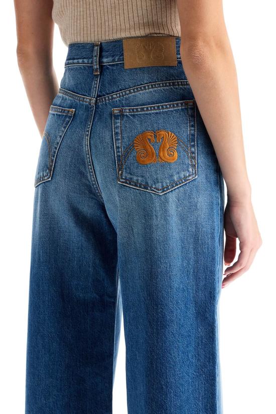 24FW 블레이즈 스트레이트 팬츠 JDN01DN BLU - BLAZE