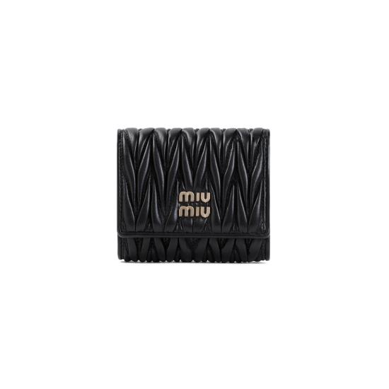  미우미우 가죽소품 5MH0332FPP BLACK