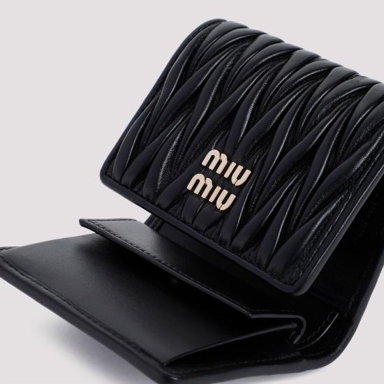  미우미우 가죽소품 5MH0332FPP BLACK - MIU MIU