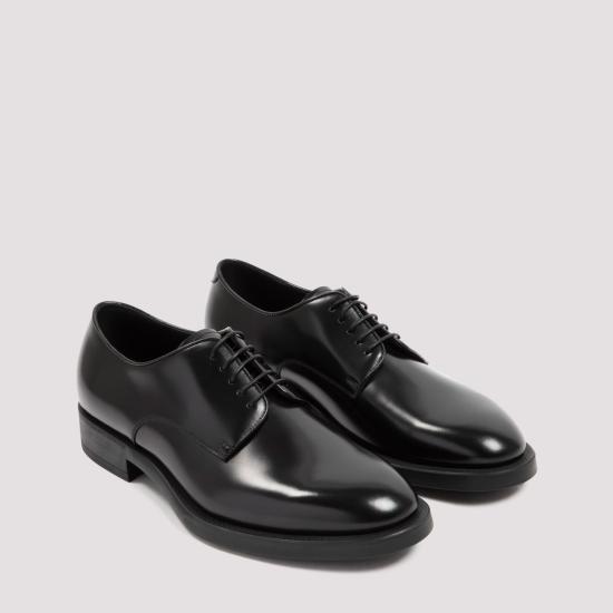  조르지오 아르마니 드레스 슈즈 X2C679XF294 BLACK - GIORGIO ARMANI