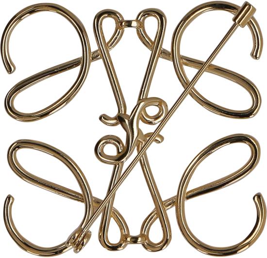 25SS 로에베 브로치 11125020 8130 METALLIC - LOEWE