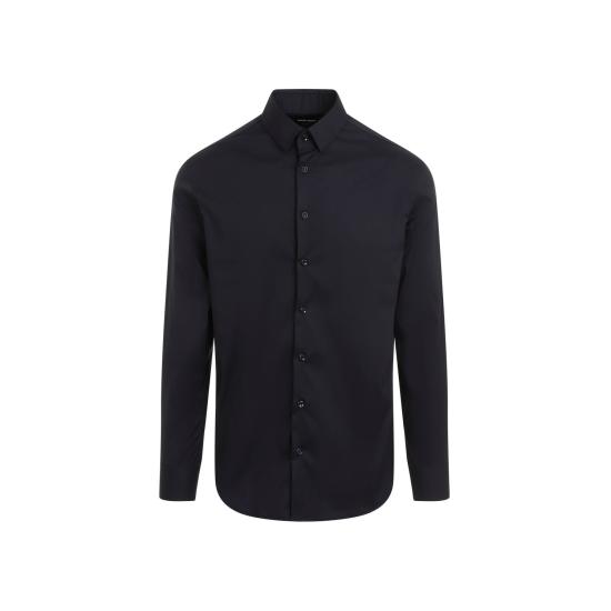  조르지오 아르마니 긴팔 셔츠 GM000056TE11184 BLUE