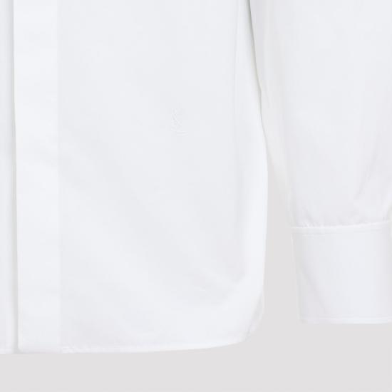  생로랑 긴팔 셔츠 793321Y1H48 9000 WHITE - SAINT LAURENT