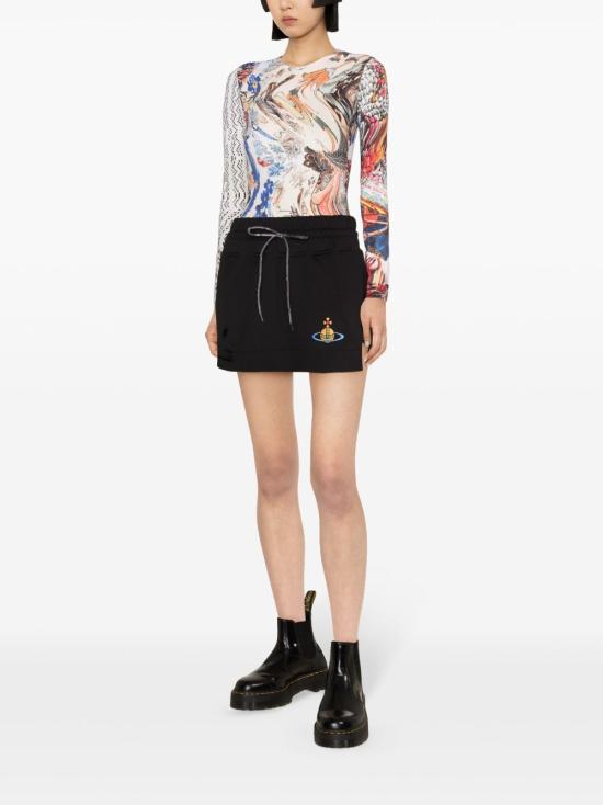  비비안웨스트우드 미디 스커트 1J010004J006ON401 Black - VIVIENNE WESTWOOD