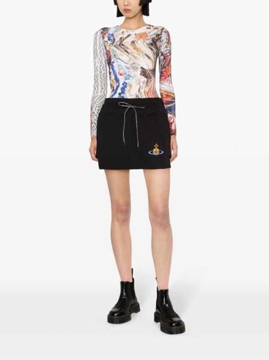  비비안웨스트우드 미디 스커트 1J010004J006ON401 Black - VIVIENNE WESTWOOD