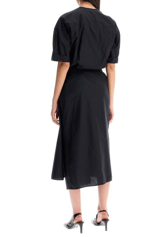  르메르 미디 원피스 DR1068LF1209 NERO - LEMAIRE