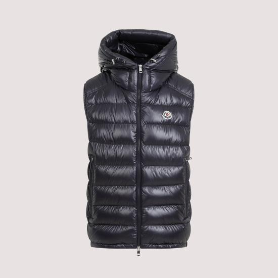 24FW 몽클레어 베스트 J20911A00062597EX BLUE - MONCLER