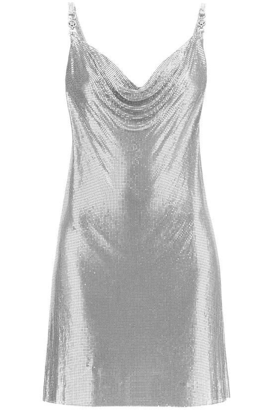  베르사체 미디 원피스 10161191A11271 METALLICO