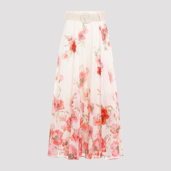  짐머만 롱 스커트 1134SSS246 MULTICOLOUR - ZIMMERMANN