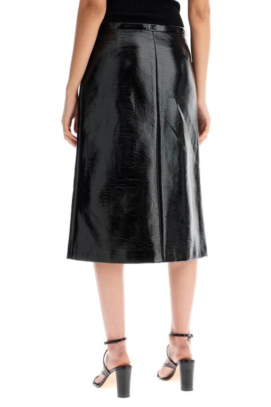  쿠레쥬 미디 스커트 324CJU181VY0014 NERO - COURREGES