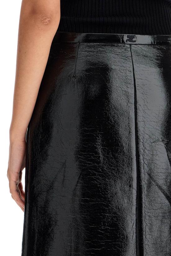  쿠레쥬 미디 스커트 324CJU181VY0014 NERO - COURREGES