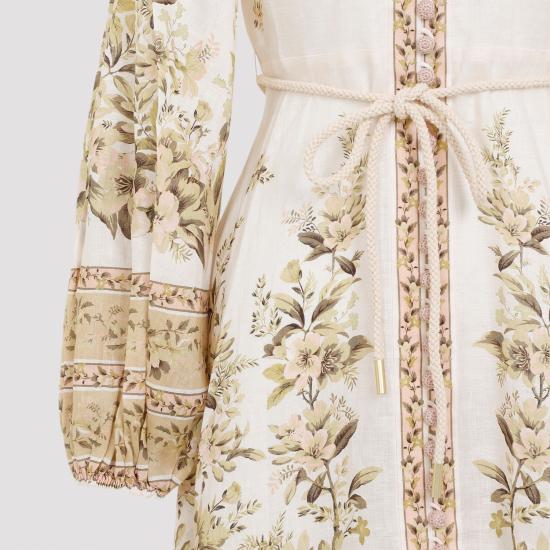 24FW 짐머만 롱 원피스 1084DSS245 MULTICOLOUR - ZIMMERMANN