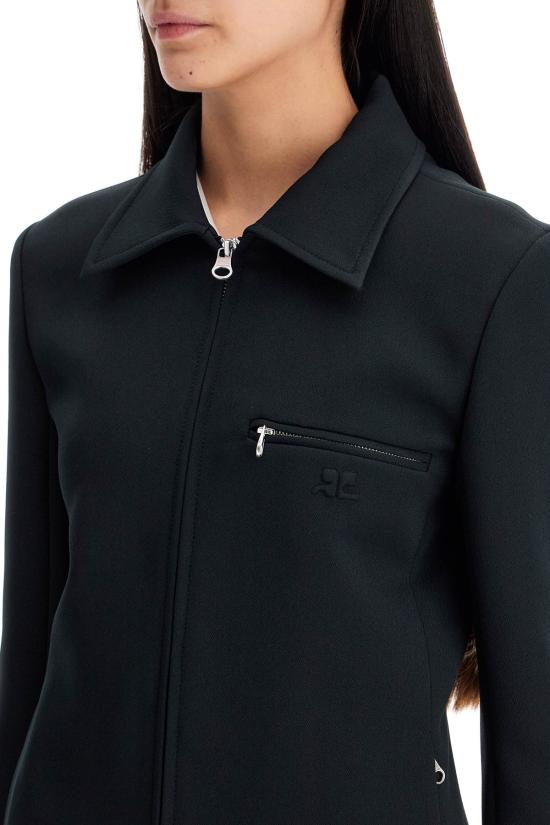  쿠레쥬 자켓 324CBL202PL0007 NERO - COURREGES
