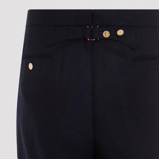  톰브라운 스트레이트 팬츠 MTC051AF0666 BLUE - THOM BROWNE