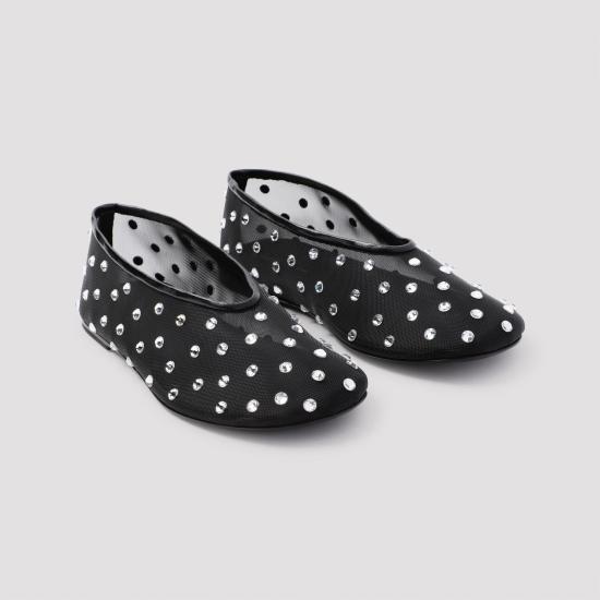  케이트 플랫 슈즈 F40384068W4068 BLACK - KHAITE