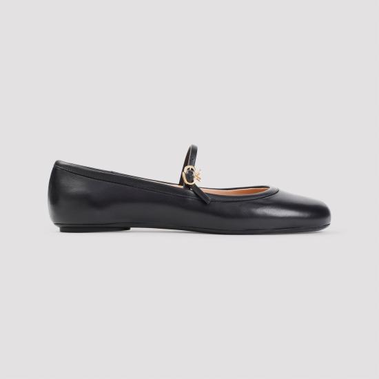  지안비토로시 플랫 슈즈 G2222305GOMNXF BLACK - GIANVITO ROSSI