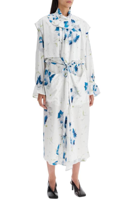  르메르 미디 원피스 DR1052LF1271 BIANCO - LEMAIRE