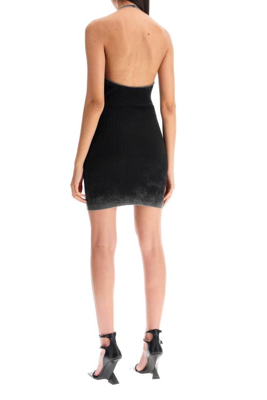 24FW 디젤 숏 원피스 A148430PHAV NERO - DIESEL