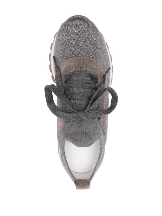 24FW 브루넬로 쿠치넬리 스니커즈 MZ35G2490 GREY - BRUNELLO CUCINELLI