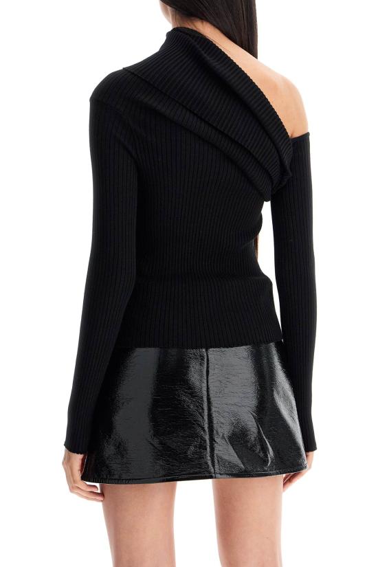  쿠레쥬 스웨터 324MPU189FI0001 NERO - COURREGES