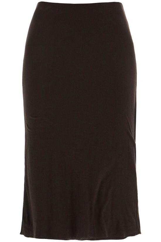  케이트 미디 스커트 41264099W4099 MARRONE