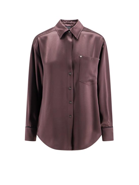  핑코 셔츠 104242A24V M19 Brown