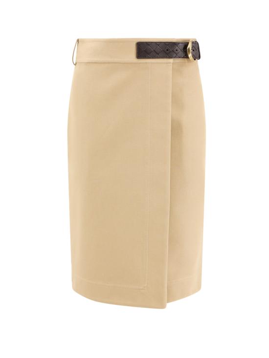  보테가베네타 미디 스커트 791599V0BT0 1434 Beige