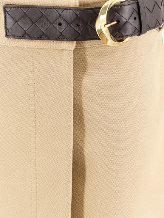  보테가베네타 미디 스커트 791599V0BT0 1434 Beige - BOTTEGA VENETA