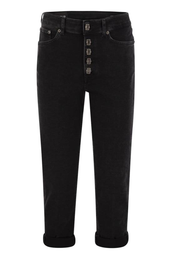 24FW 돈답 스트레이트 팬츠 DP268BDSH338DHU4 BLACK